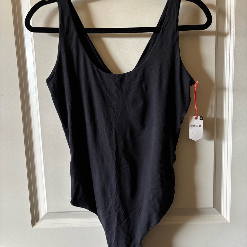 Stance Black Thong Bodysuit